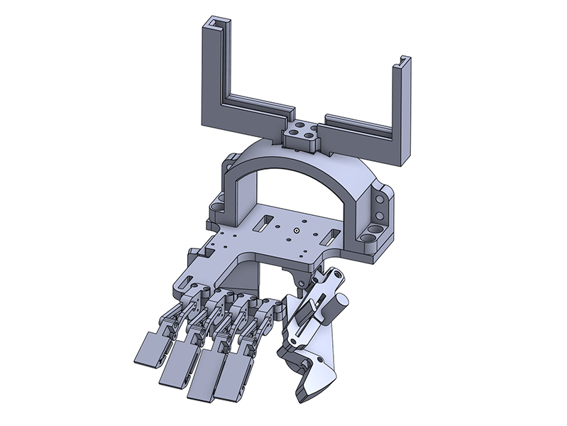 Inspire Hand DexUMI Model Preview