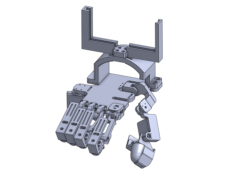 XHand DexUMI Model Preview